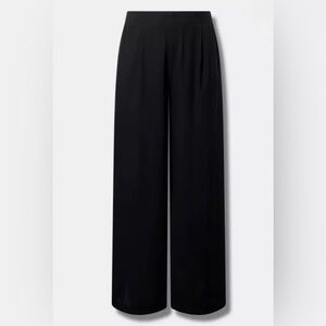 Torrid High-Rise Pull-On Wide-Leg Challis Pants, 1X SHORT, NWT